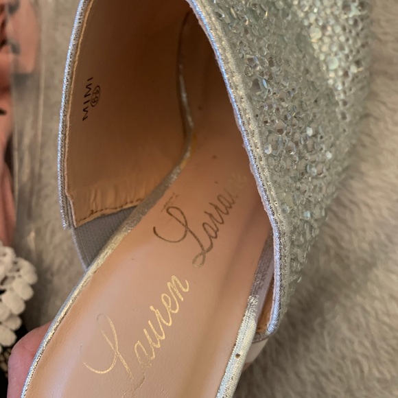 Lauren Lorraine Mimi Rhinestone Mule Pump - Picture 5 of 5